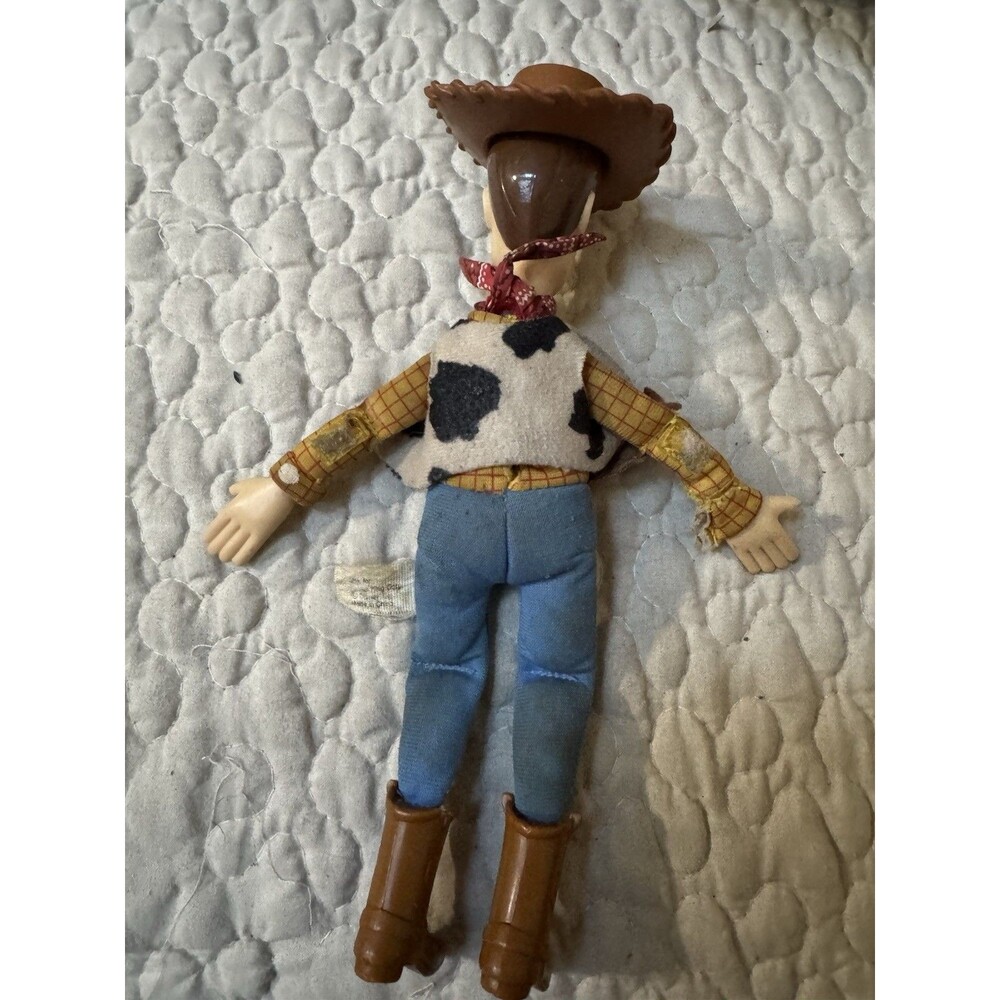 Disney Pixar Toy Story Woody Plush Doll Soft Toy Vintage 12” With Hat - Picture 5 of 7